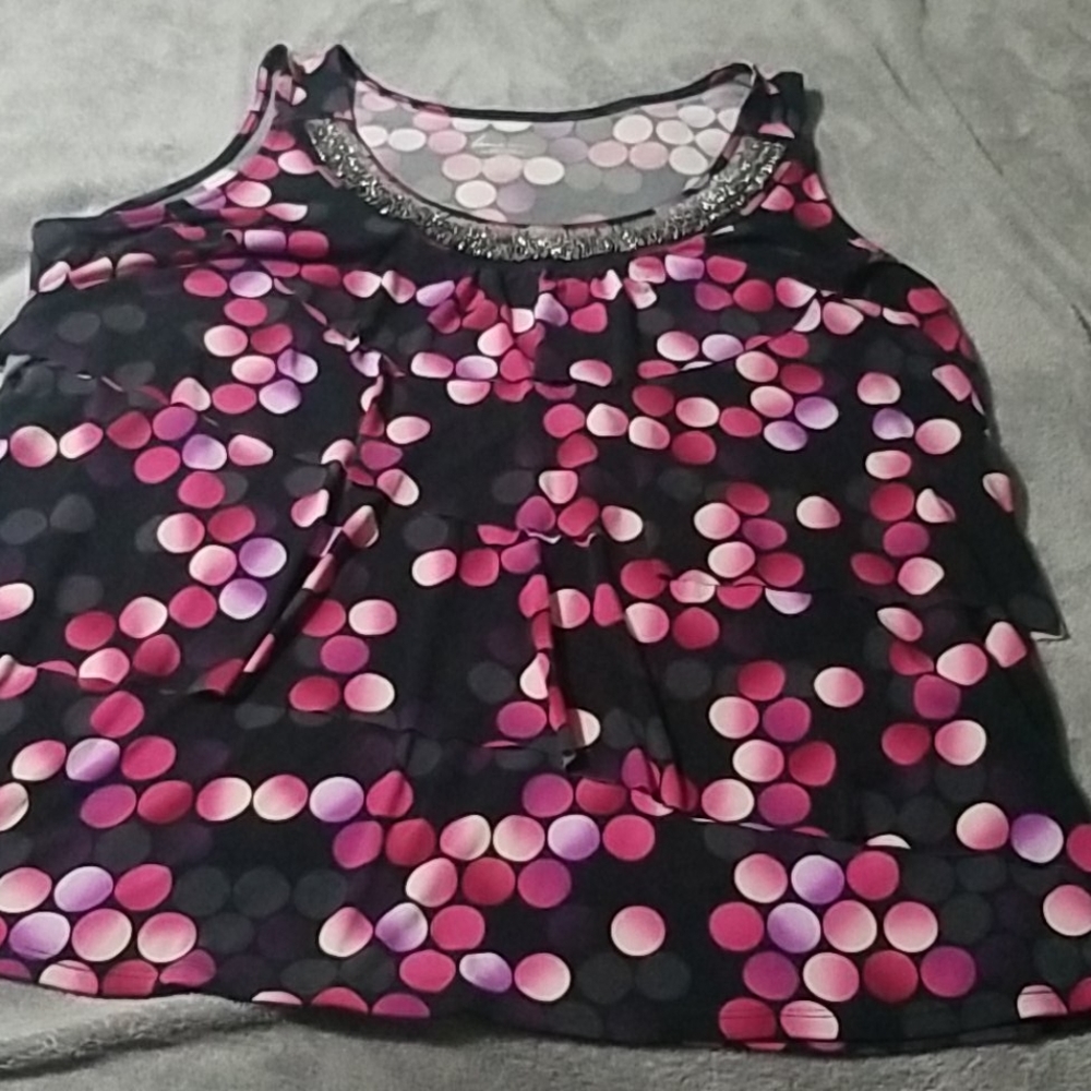 Polka Dot Lane Bryant top